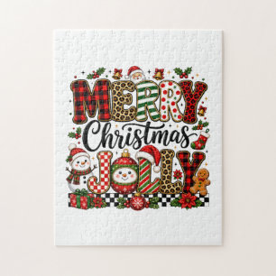 Merry Christmas Jolly Jigsaw Puzzle