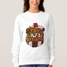"Merry Christmas: Jolly Santa & Festive Bow Design
