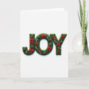 Merry Christmas Joy Card