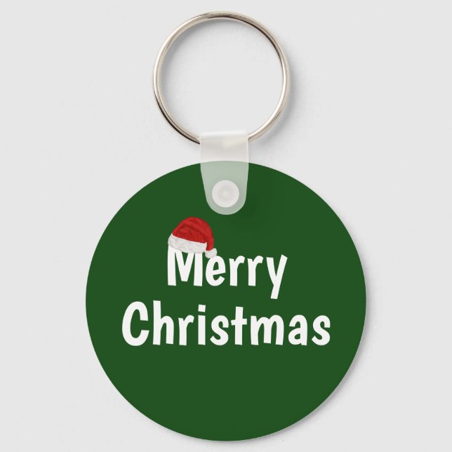 Merry Christmas Keychain (Front)