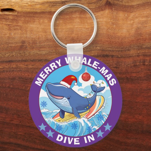 Merry Christmas Keychain (Front)