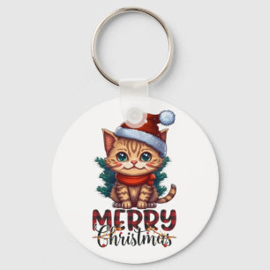 Merry Christmas Keychain