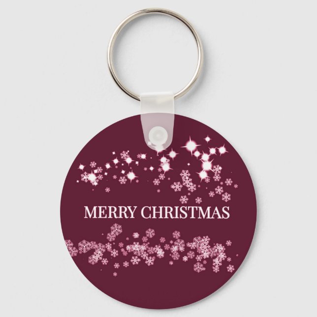 Merry Christmas Keychain (Front)