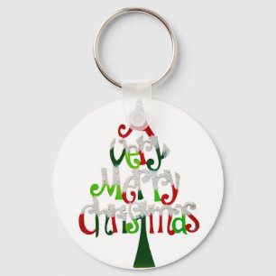 Merry Christmas Keychain