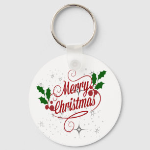 Merry Christmas Keychain