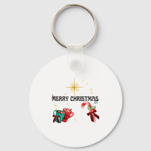 Merry Christmas Keychain