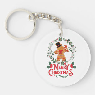 Merry Christmas Keychain