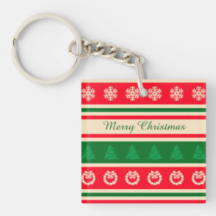 Merry Christmas Keychain