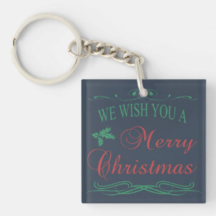 Merry Christmas Keychain