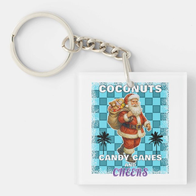 Merry Christmas Keychain (Front)