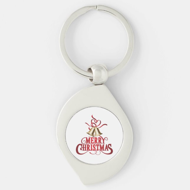 Merry Christmas  Keychain (Front)