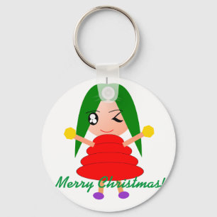 Merry Christmas Keychain