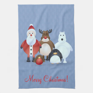 Merry Christmas Kitchen Towel