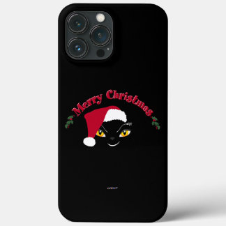Merry Christmas Kitty Cat iPhone 13 Pro Max Case