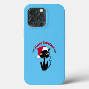 Merry Christmas Kitty Cat iPhone 13 Pro Case