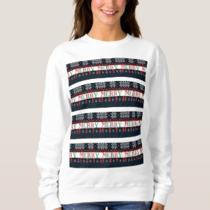 Merry Christmas knit Sweatshirt