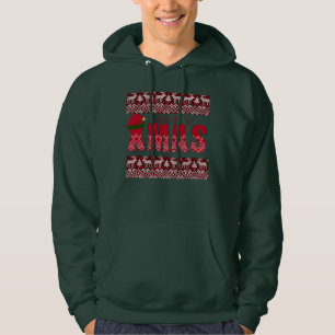 Merry Christmas knit Trendy Elegant Hoodie