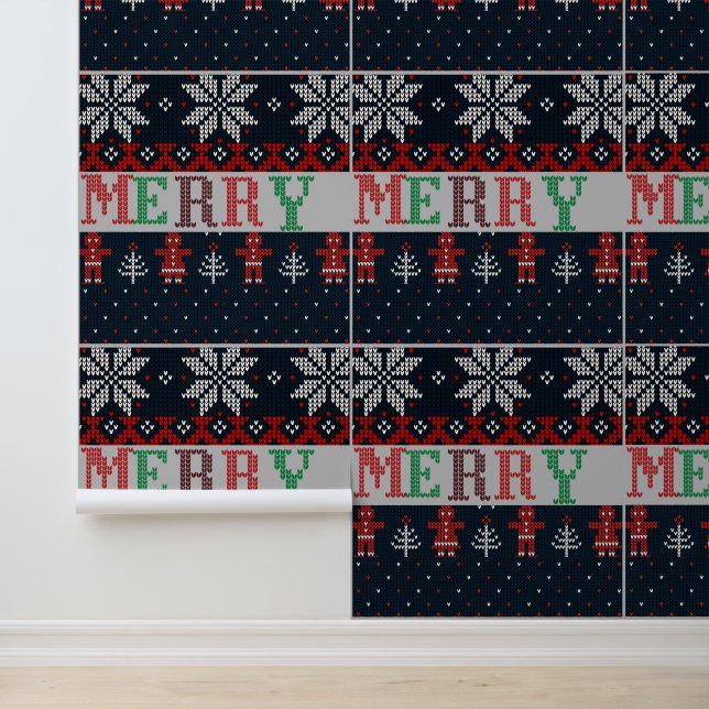  Merry Christmas knit   Wallpaper (Application)