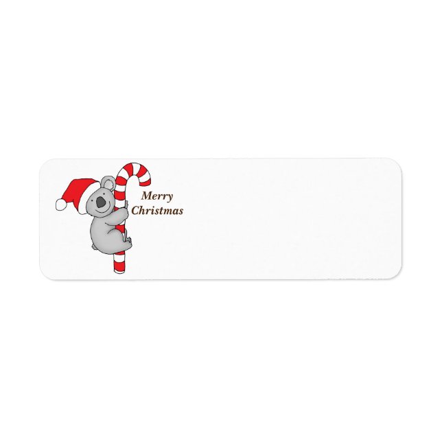 Merry Christmas Koala Bear (Front)