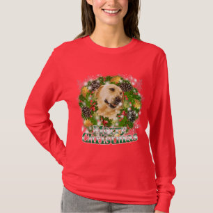 Merry Christmas Lab T-Shirt
