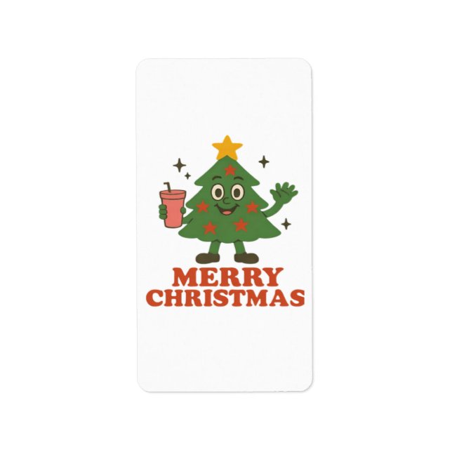 Merry Christmas  Label (Front)