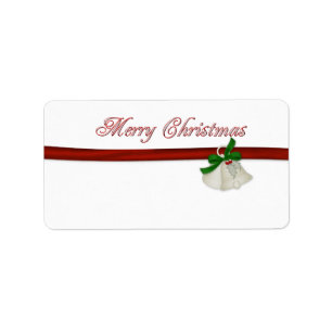 Merry Christmas Label