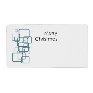 Merry Christmas Label