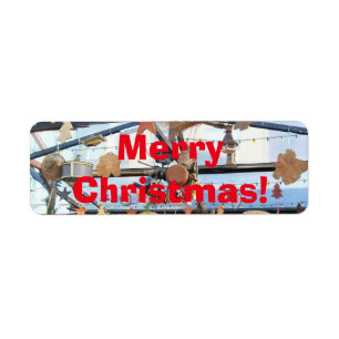 Merry Christmas Label
