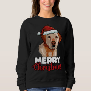 Merry Christmas Labrador Retriever Dog 139 Sweatshirt