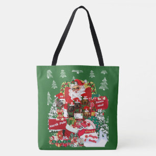 Merry Christmas Lady's Tote Bag
