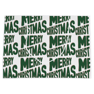 Merry Christmas Large Gift Bag