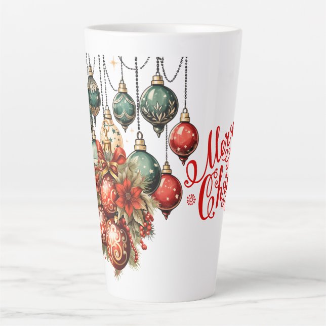 Merry Christmas  Latte Mug (Front)