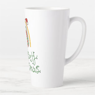 Merry Christmas Latte Mug