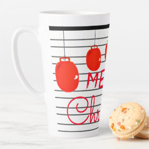 Merry Christmas Latte Mug
