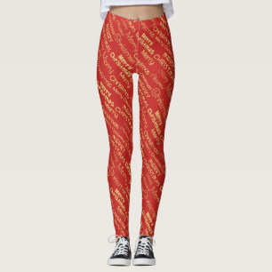 Merry Christmas Leggings