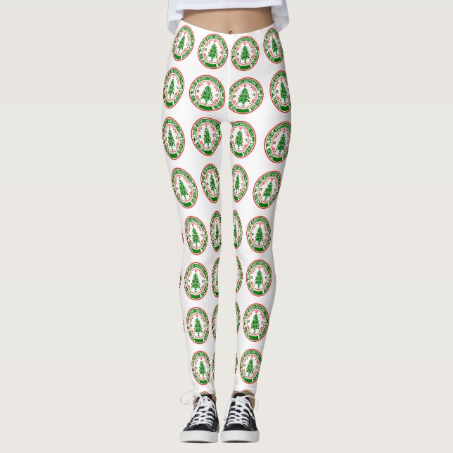 Merry Christmas Leggings (Front)