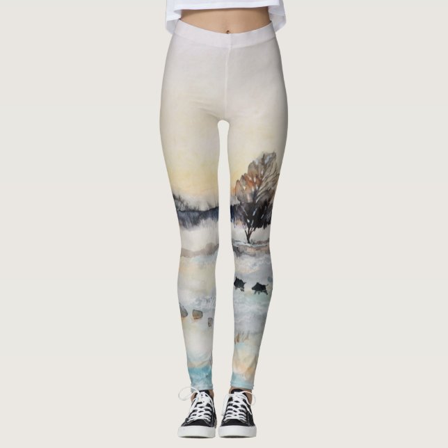 Merry Christmas Leggings (Front)
