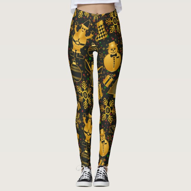 Merry Christmas Leggings (Front)