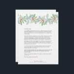 Merry Christmas Letters Template Letterhead<br><div class="desc">Transform your holiday correspondence into a work of art with this enchanting Watercolor Christmas letter template. Each sheet is a canvas of festive colours and delicate strokes, adding a touch of creativity to your Christmas letters, invitations, and well-wishes. Celebrate the season with elegance and style. If you would like printable...</div>