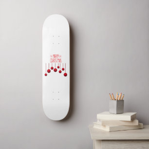Merry Christmas Lights Skateboard