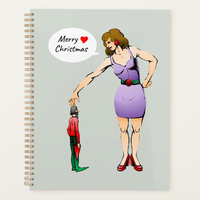 Merry Christmas Little Elf Planner (Front)