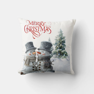 Merry Christmas lll  Throw Pillow