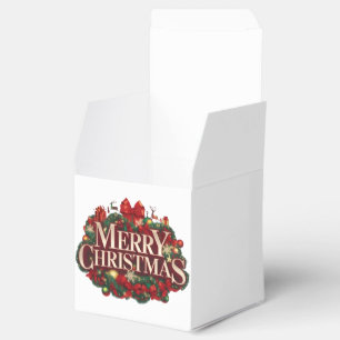 Merry Christmas Long Sleeve Shirt  Favor Box