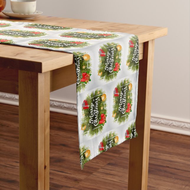 Merry Christmas Long Table Runner (In Situ)