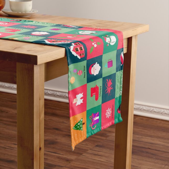 Merry Christmas Long Table Runner (In Situ)