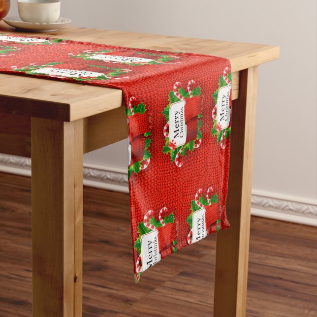 Merry Christmas Long Table Runner (In Situ)