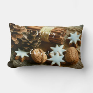 Merry Christmas Lumbar Pillow