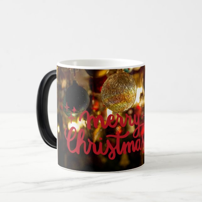 Merry Christmas Magic Mug (Front Left)