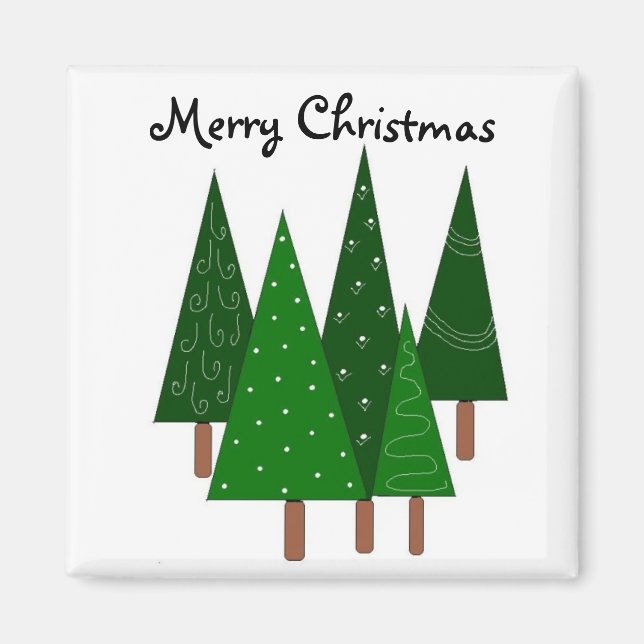 Merry Christmas Magnet (Front)