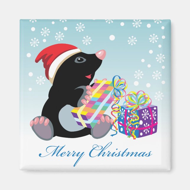 Merry Christmas Magnet (Front)